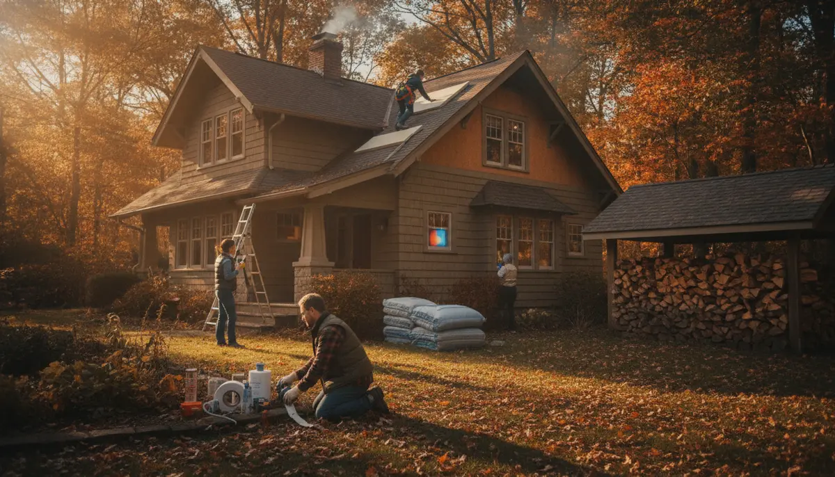 The Ultimate Fall Insulation Guide: How to Winterize Your Home for Maximum Efficiency visual summary