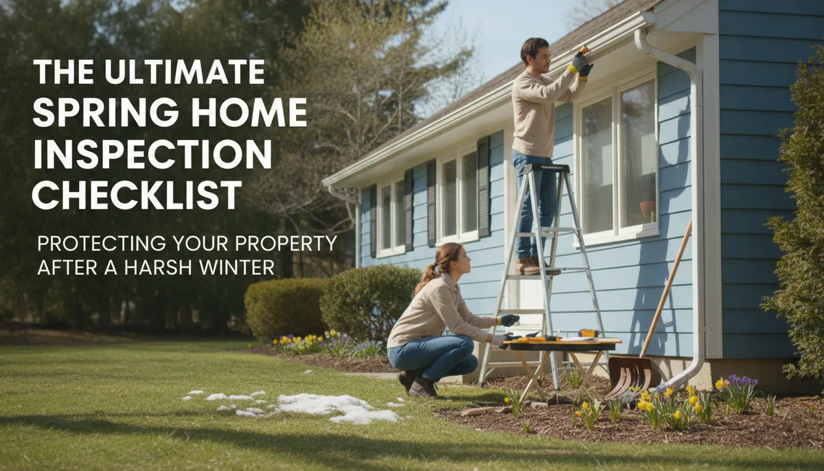 The Ultimate Spring Home Inspection Checklist: Protecting Your Property After a Harsh Winter visual summary